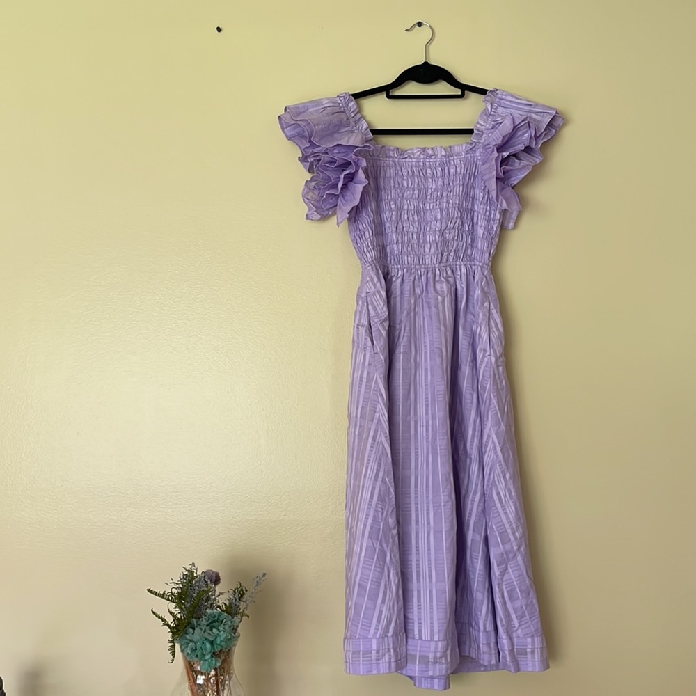 Banana Republic lavender maxi dress from size XS. - Picture 5 of 9